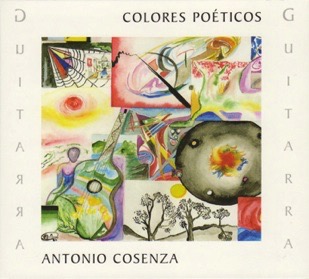 CD-Cover: Colores poéticos – Aquarell-Collage